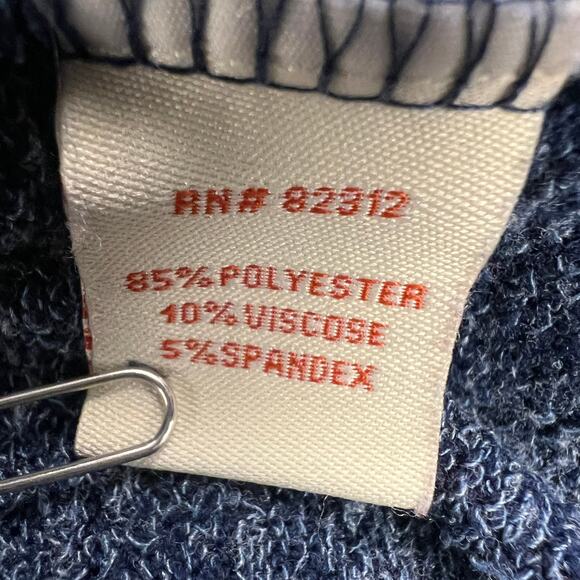 Aryeh Heather Blue A-Line Sweater Dress Large Patch Pockets Size M - Picture 8 of 11